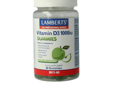 Lamberts Vitamine D3 1000IE 25mcg gummies