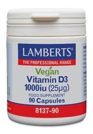 Lamberts Vitamine D3 1000IE 25mcg vegan