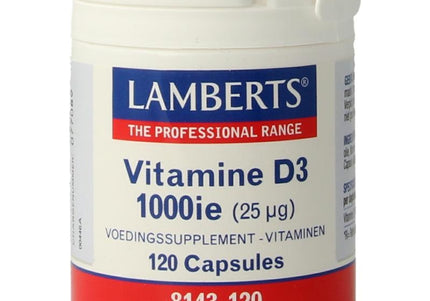 Lamberts Vitamine D3 1000IE/25mcg