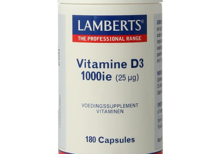 Lamberts Vitamine D3 1000IE/25mcg