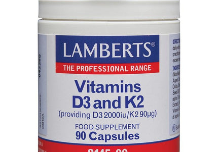 Lamberts Vitamine D3 2000IE en K2 90mcg