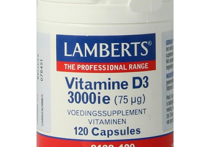 Lamberts Vitamine D3 3000IE/75mcg