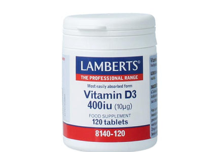 Lamberts Vitamine D3 400IE 10mcg