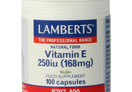 Lamberts Vitamine E 250IE natuurlijk