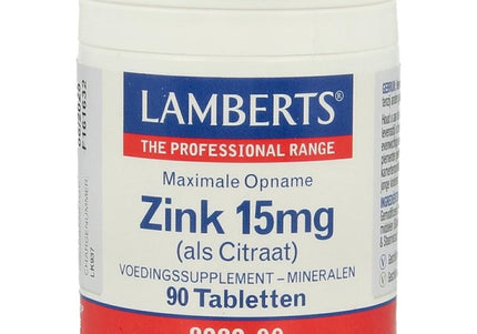 Lamberts Zink citraat 15mg