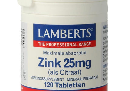 Lamberts Zink citraat 25mg
