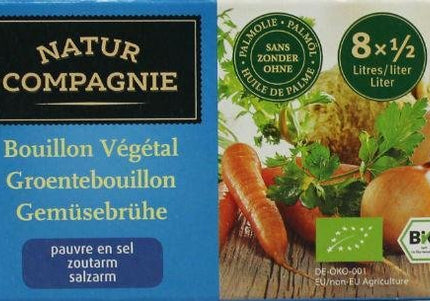Natur Compagnie Groentebouillon zonder zout bio