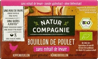 Natur Compagnie Kippenbouillon gist/suikervrij