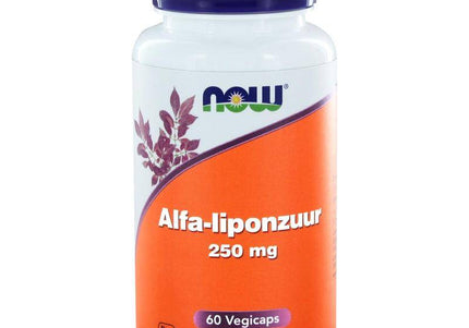 NOW Alfa-liponzuur 250mg