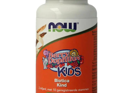 NOW Berry Dophilus™ Kids probiotica kind