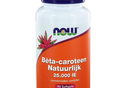 NOW Beta caroteen natuurlijk