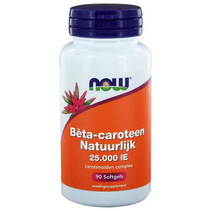 NOW Beta caroteen natuurlijk