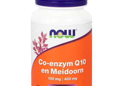 NOW Co-Q10 100mg met meidoorn