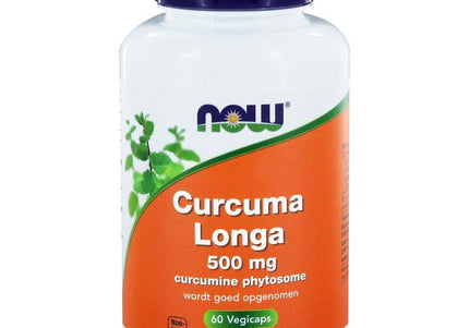 NOW Curcuma Longa 500mg (Curcumine Phytosome)