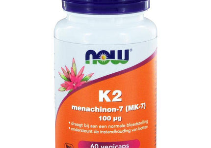 NOW K2 Menachinon-7 (MK-7) 100 mcg