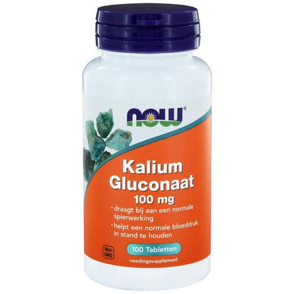 NOW Kalium gluconaat 100mg
