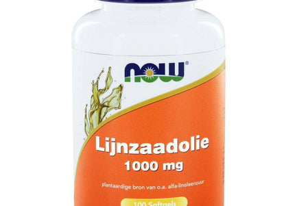 NOW Lijnzaadolie 1000mg
