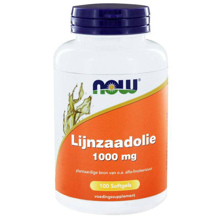 NOW Lijnzaadolie 1000mg