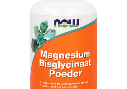 NOW Magnesium bisglycinaat poeder