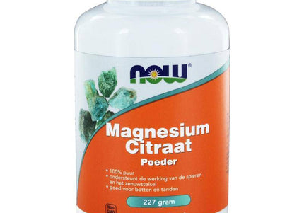 NOW Magnesium citraat poeder