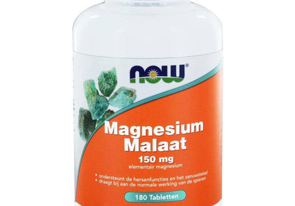 NOW Magnesium malaat 115mg