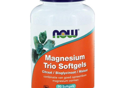 NOW Magnesium trio softgels