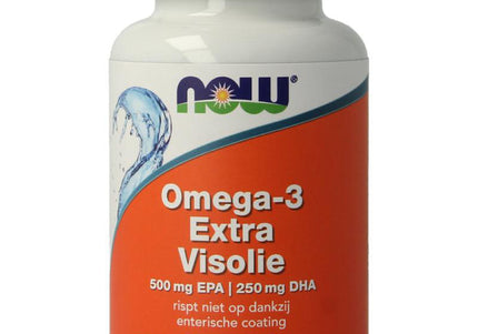 NOW Omega-3 Extra 500 mg EPA 250 mg DHA