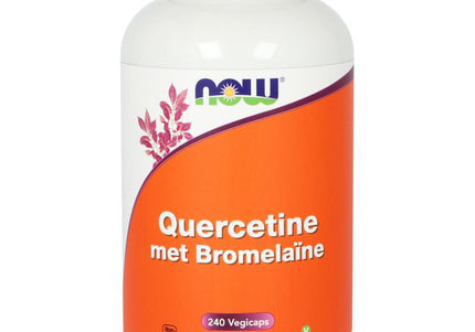 NOW Quercetine met bromelaine