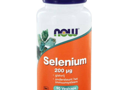 NOW Selenium gistvrij 200 mcg