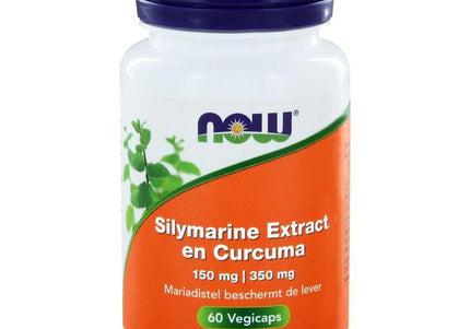 NOW Silymarine/mariadistel extract en curcuma