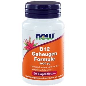 NOW Vitamine B12 geheugenformule 5000 mcg