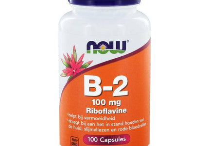 NOW Vitamine B2 100mg