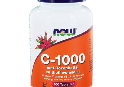 NOW Vitamine C-1000 met rozenbottel en bioflavonoiden