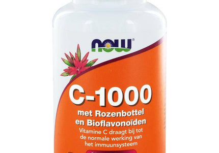 NOW Vitamine C-1000 met rozenbottel en bioflavonoiden