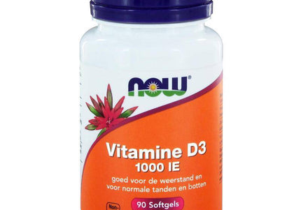 NOW Vitamine D3 1000IE