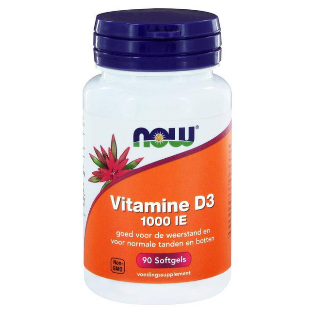 NOW Vitamine D3 1000IE