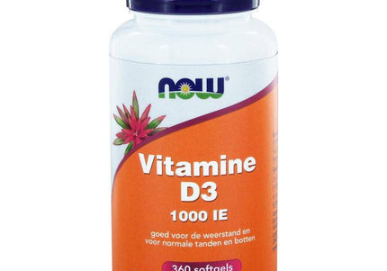 NOW Vitamine D3 1000IE