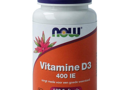 NOW Vitamine D3 400IE