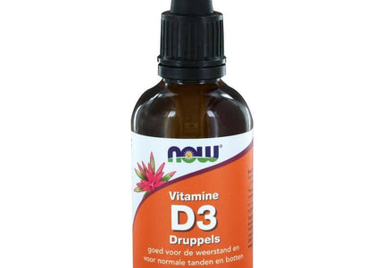 NOW Vitamine D3 druppels 400IE
