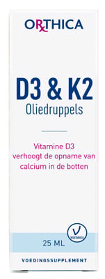 Orthica D3 & K2 oliedruppels