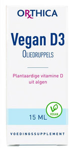 Orthica Vegan D3 oliedruppels