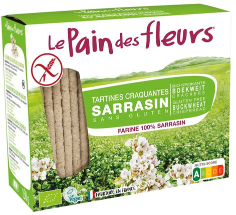 Pain Des Fleurs Boekweit crackers