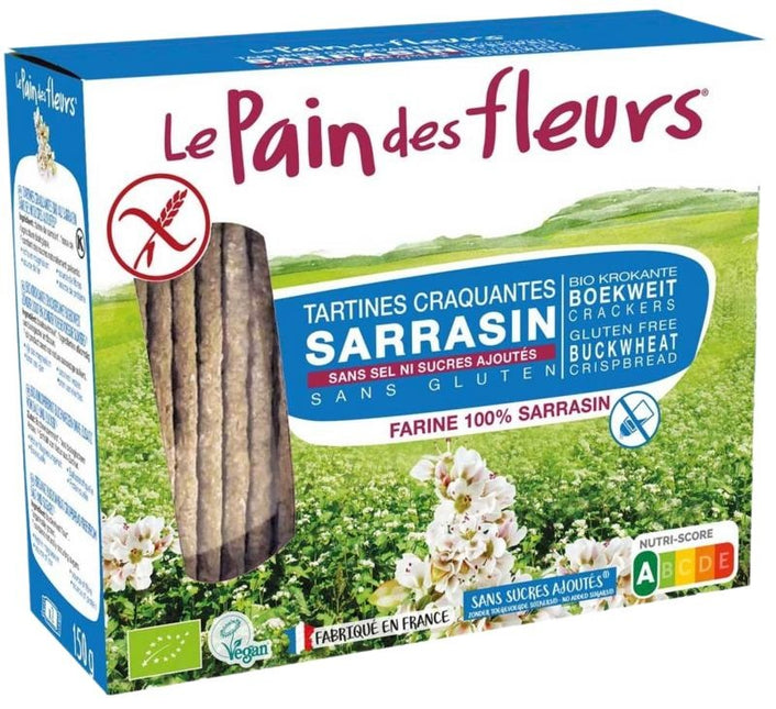 Pain Des Fleurs Boekweitcrackers zonder zout