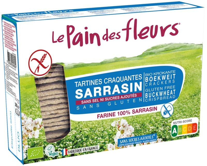 Pain Des Fleurs Boekweitcrackers zonder zout