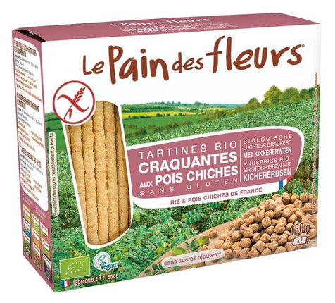 Pain Des Fleurs Kikkererwten crackers