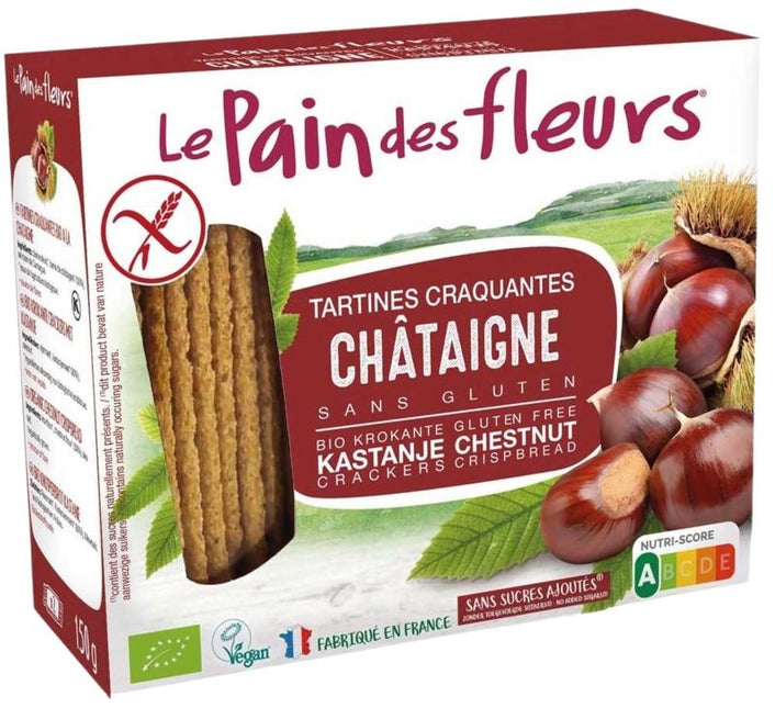 Pain Des Fleurs Tamme kastanje crackers