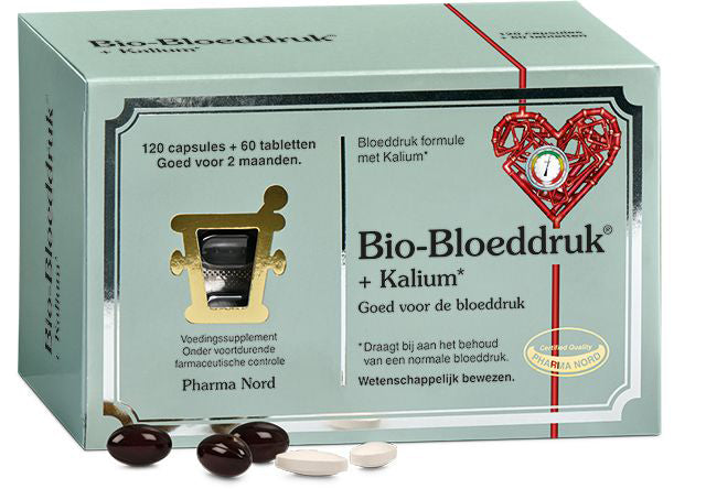 Pharma Nord Bio bloeddruk & kalium tabletten en capsules