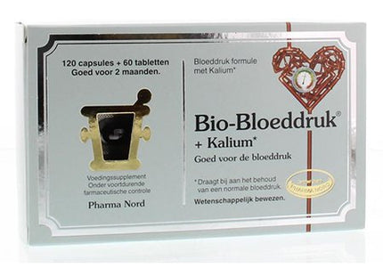 Pharma Nord Bio bloeddruk & kalium tabletten en capsules