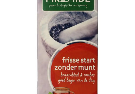 Piramide Frisse start zonder munt thee