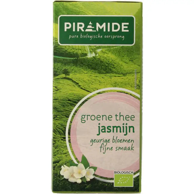 Piramide Groene thee & jasmijn